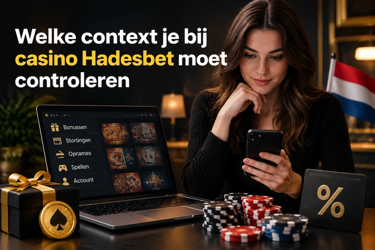 Welke context je bij casino Hadesbet moet controleren